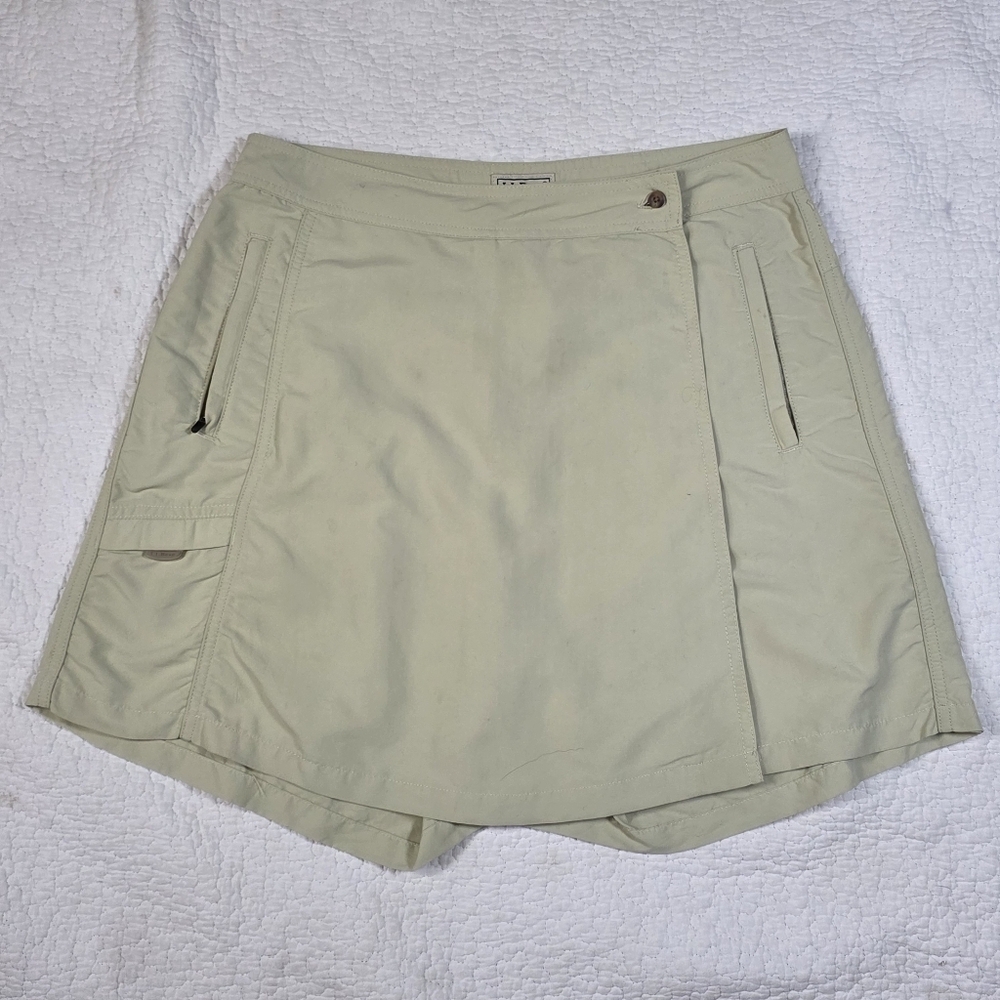 L.L. Bean Women's Tan Skort